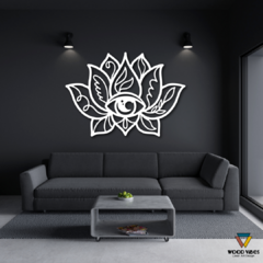 Painel Olho que tudo vê florido - comprar online
