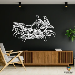 Painel Moto BMW R 1300 GS Adventure - Loja de Painéis Decorativos | Wood Vibes Laser Art Design