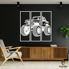 Imagem do Trio de painéis Jeep Willys