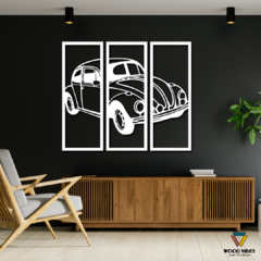 Trio de painéis Carro Fusca - comprar online
