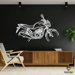 Painel Moto CG 160 - Loja de Painéis Decorativos | Wood Vibes Laser Art Design