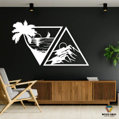 Painel Montanha e Mar na internet