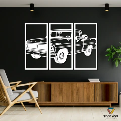 Trio de painéis Caminhonete F 100 - comprar online