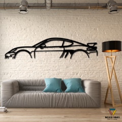 Painel Porsche 718 - Loja de Painéis Decorativos | Wood Vibes Laser Art Design