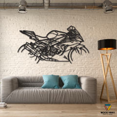 Painel Moto BMW S1000 RR - Loja de Painéis Decorativos | Wood Vibes Laser Art Design