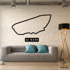 Painel Autódromo Le Mans na internet