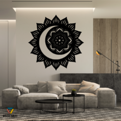 Painel Mandala Sol e Lua na internet