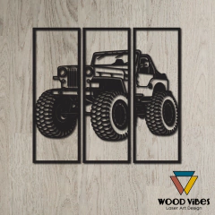 Trio de painéis Jeep Willys - loja online