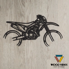 Painel Moto CRF 250 F - Loja de Painéis Decorativos | Wood Vibes Laser Art Design