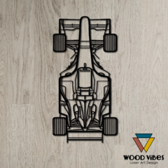 Painel Carro de F1 2004 - Loja de Painéis Decorativos | Wood Vibes Laser Art Design