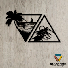 Painel Montanha e Mar - loja online