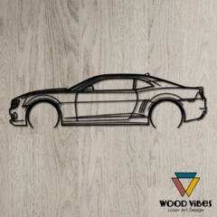 Painel Camaro SS - Loja de Painéis Decorativos | Wood Vibes Laser Art Design