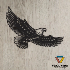 Painel Águia - Loja de Painéis Decorativos | Wood Vibes Laser Art Design