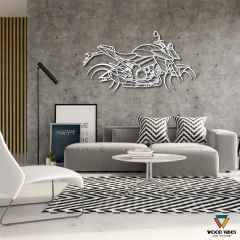 Painel Moto GSX S1000 - Loja de Painéis Decorativos | Wood Vibes Laser Art Design