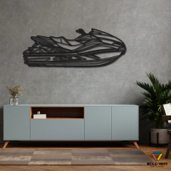 Painel Jet Ski - Loja de Painéis Decorativos | Wood Vibes Laser Art Design