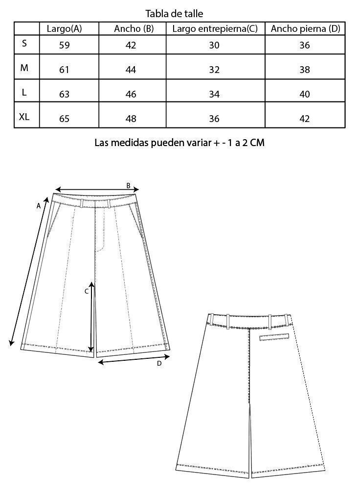 Tabla de talles