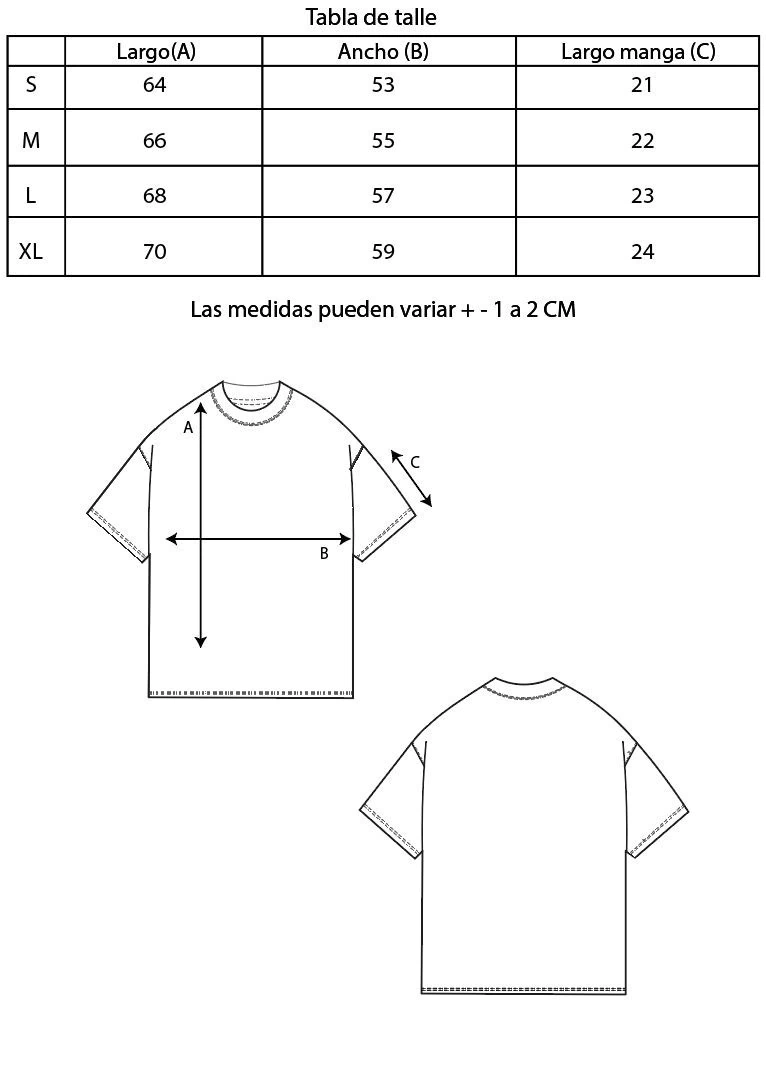 Tabla de talles