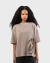 <3 WAFFLE TEE (vison)