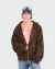 NOT A ZIP HOODIE (marron) - PRE-VENTA (entrega a partir del 12/06)