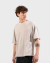 <3 WAFFLE TEE (beige) - Shaka Cmmnty