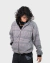 KIDZ REVERSIBLE ZIP HOODIE (gris oscuro)