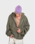 NOT A ZIP HOODIE (forest)