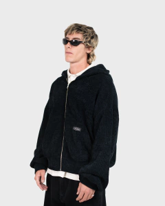 NOT A ZIP HOODIE (jet black) - PRE-VENTA (entrega a partir del 12/06)
