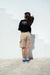BEIGE CARPENTER SHORT - Shaka Cmmnty