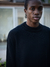 THE RIPPED KNIT (black) - tienda online