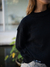 THE RIPPED KNIT (black)