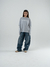 GRAY DOUBLE LAYER TEE - tienda online