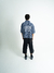 SQUARES SHIRT (azul) - tienda online
