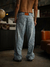 THE BROKEN DENIM (washed blue)