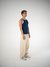 a lA mErDa (musculosa azul marino) - comprar online