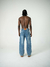 THE BROKEN DENIM (washed raw blue) - comprar online