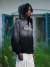 WASHED ZIP HOOD (negro) - comprar online