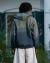 WASHED ZIP HOOD (azul verdoso) - tienda online