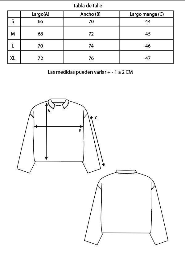 Tabla de talles