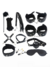 Kit Sado Erótico 11 Itens Bondage - O Mundo Delas Lingerie