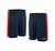 Kit 2 Shorts Esportivo Com Bolsos Azul E Vermelho Treino Academia Ideias Sports - comprar online