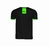 Camiseta Lince Arbitragem Preta Listrada Esportiva Arbitro - comprar online
