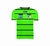 Camiseta Lince Verde Arbitragem Listrada Esportiva Arbitro