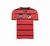 Camiseta Lince Vermelha Arbitragem Listrada Esportiva Arbitro