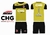 Uniforme Esportivo Goleiro Amarelo CHG Futebol Ideias Sports - comprar online