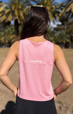 MUSCULOSA BOX ROSA FLUO - comprar online