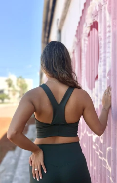 TOP LUPE DARK VERDE - comprar online