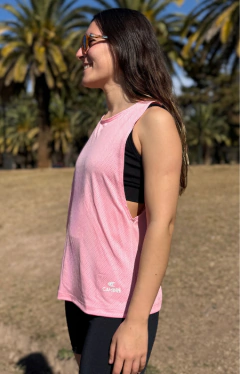 SUDADERA DRYFIT ROSA FLUO