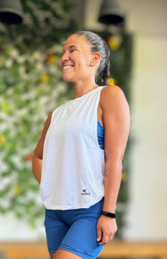 SUDADERA DRYFIT BLANCA