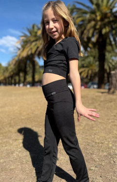 CALZA LARGA NEGRA