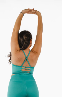 TOP FREE TURQUESA - comprar online